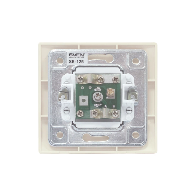 ТВ розетка Sven SE-125 ivory (7100092) - зображення 4