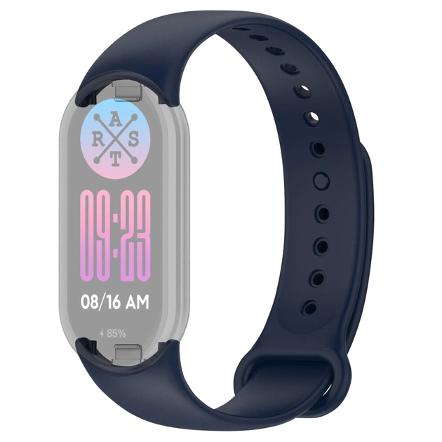 Ремінець до фітнес браслета Armorstandart для Xiaomi Smart Band 10/9/8 Midnight Blue (ARM86909) - зображення 1
