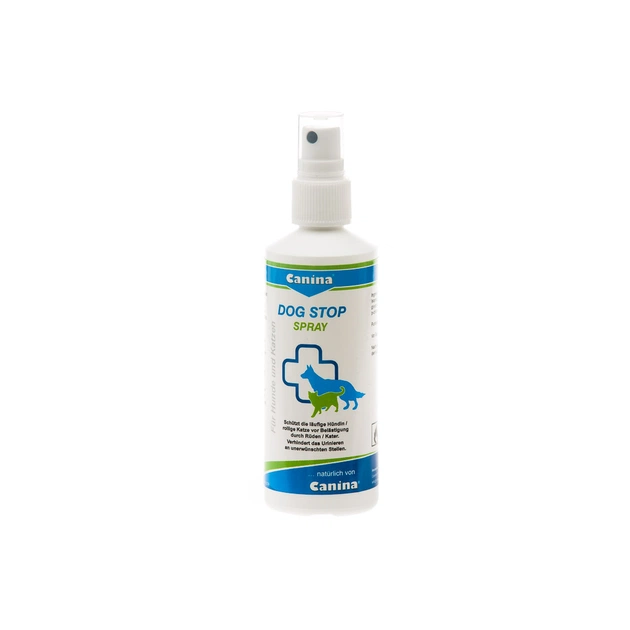 Спрей для животных Canina Dog-Stop Spray маскировка для точных сук 100 мл (4027565142316) - изображение 1