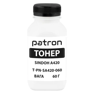 Тонер Pantum/Sindoh A420, 60 г Patron (PN-SA420-060) зображення 1