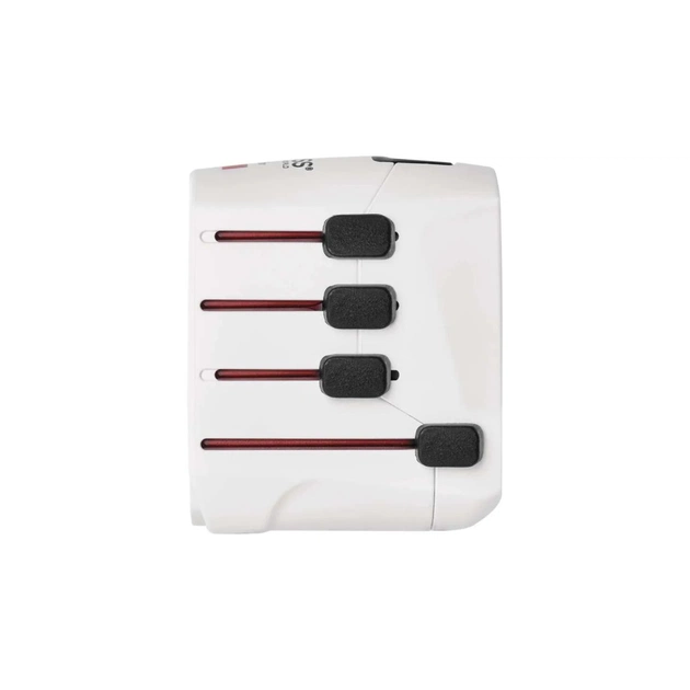 Перехідник Travel Adapter EU to US,AS,AUS,NZ,CN,AF,ME,GB,CH,IT,HK,INr EMOS (P0056N) - picture 4