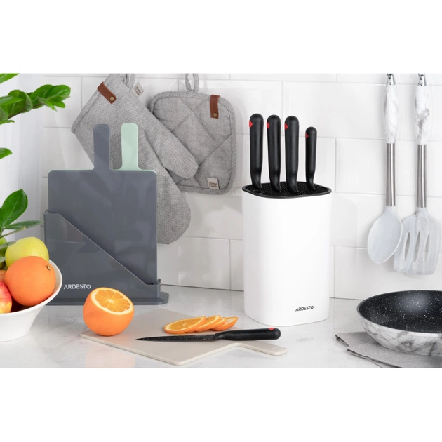 Набір ножів Ardesto Black Mars 5 шт Black (AR2105BR) - picture 3