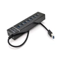 Концентратор Voltronic USB 3.0 to 7xUSB (NX-UH-703) - зменшене зображення 1