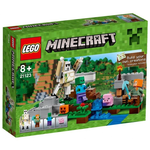 Конструктор LEGO Minecraft Залізний голем (21123) - изображение 1