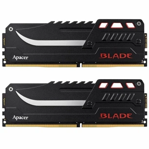 Модуль пам'яті для комп'ютера DDR4 16GB (2x8GB) 2800 MHz BLADE Fire Series Apacer (EK.16GAW.GFDK2) зображення 1