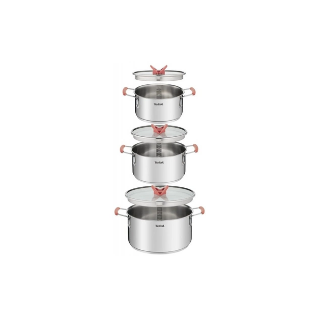 Набір посуду Tefal Opti'Space 6 предметів (G720S674) - picture 2