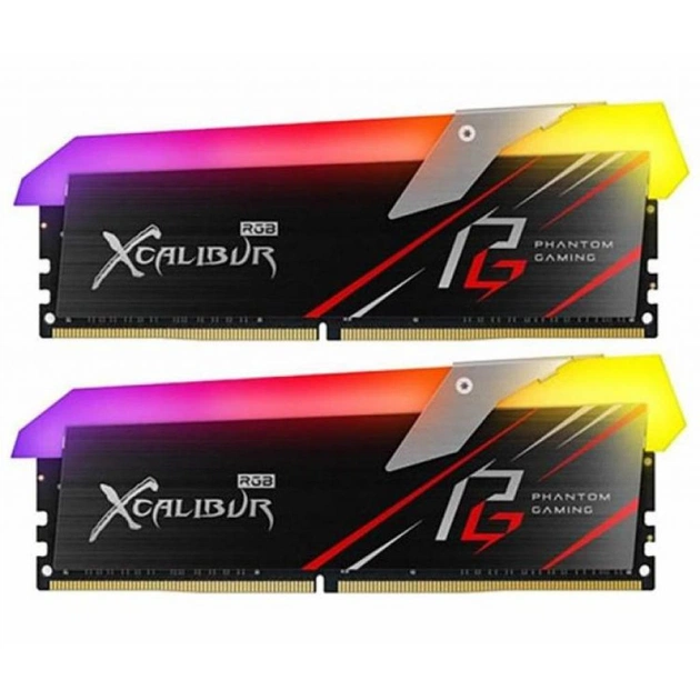 Модуль пам'яті для комп'ютера DDR4 16GB (2x8GB) 3200 MHz XCALIBUR RGB ASRock (TF8D416G3200HC16CDC01) - изображение 1