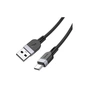 Дата кабель USB 2.0 AM to USB-C 1.0m silicone X109 Energy black HOCO (6942007636247) - зменшене зображення 3