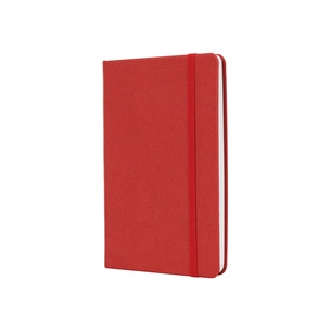 Книга записна Optima А5 MAGIC, тверда обкладинка, гумка, білий блок клітинка, червоний (O27102-03) зображення 1