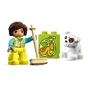 Конструктор LEGO DUPLO Сміттєпереробна вантажівка 15 деталей (10987) - зменшене зображення 4