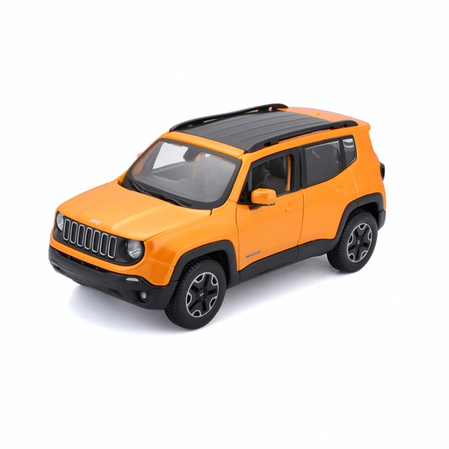 Машина Maisto Jeep Renegade помаранчевий металік 124 (31282 orange) - зображення 1