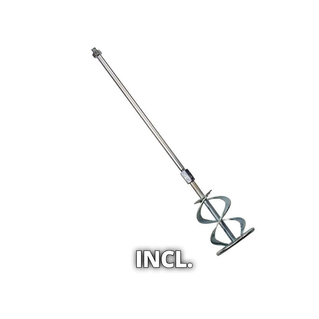 Міксер будівельний Einhell TP-MX 18-2 Li BL - Solo, PXC, 18В, 450/720об/хв, М14, 60Нм (без АКБ та ЗП) (4258770) - picture 6