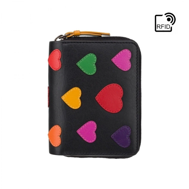 Гаманець Visconti LV6 Desire Black/Multi Love (LV6 BK MULTI) - изображение 1