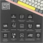 Клавіатура Epomaker Shadow-S TKL Mulan Switch Hot-Swap LCD Screen RGB Wireless/Bluetooth/USB UA Pink (SHS-P-WL) - зменшене зображення 12