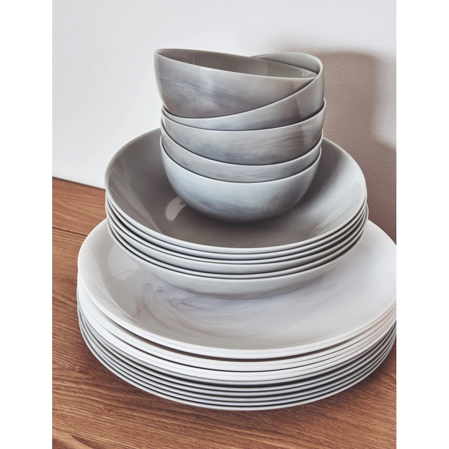 Столовий сервіз Luminarc Diwali Marble Granit 19 предметів (Q0217) - picture 9