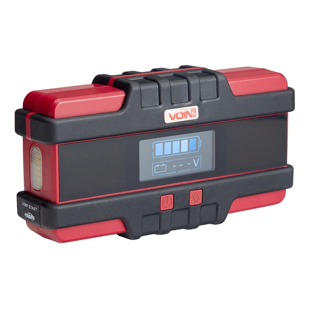 Пуско зарядное устройство VOIN Pusko-zaryadnyy prystriy VOIN JS-600 12000mAh/44,4Wh/12V START-300A/1500A/likh (JS-600) - изображение 1