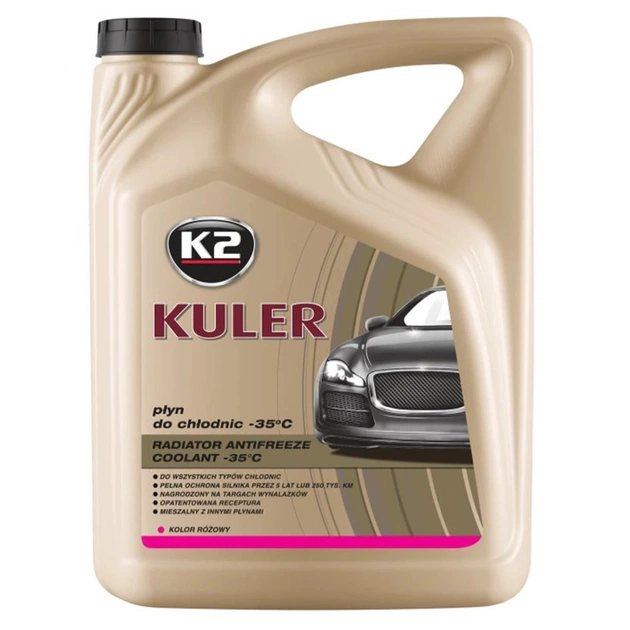 Антифриз K2 Kuler Long Life -35 °C G13 5 л (T205R) - изображение 1