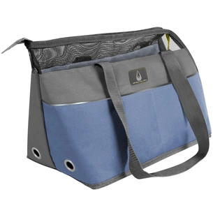 Переноска для тварин Collar 41х21х27 см до 6 кг Сіра (9977) зображення 1