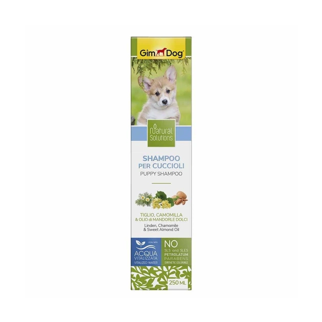 Шампунь для животных GimDog Natural Solutions для щенков 250 мл (4002064504759) - изображение 1