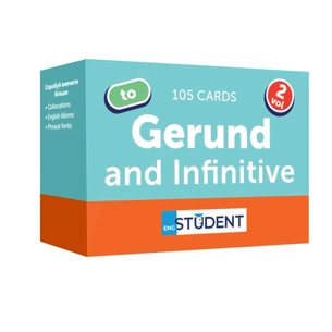 Навчальний набір English Student Картки для вивчення англійських слів Gerund and Infinitive vol.2 (укр.) (591225994) зображення 1