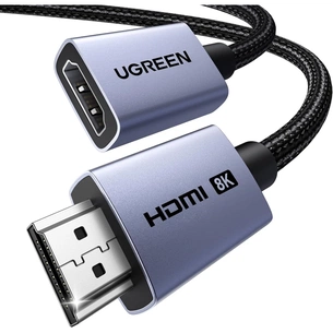 Кабель мультимедийный HDMI M to HDMI M 2.0m 8K60Hz 48Gbps black Ugreen (95927) изображение 1
