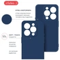 Чохол до мобільного телефона Intaleo SoftShell Apple iPhone 15 Pro Light Blue (1283126585319) - зменшене зображення 5
