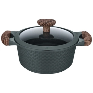 Каструля Resto Ran чорна 20 см 2.4 л (93901) зображення 1