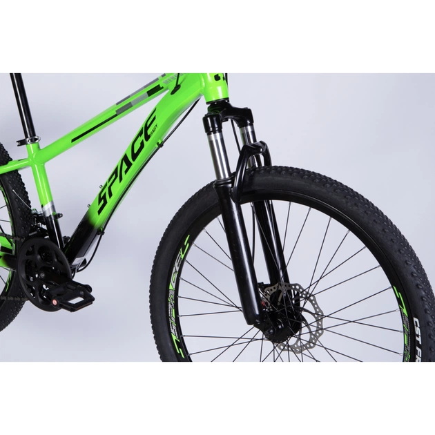 Велосипед Space 26" MERCURY DD FR рама-13" AL 2026 зелено-чорний (OPS-SP-26-082) - зображення 8