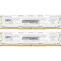 Модуль пам'яті для комп'ютера DDR4 16GB (2x8GB) 3200 MHz Ballistix Sport LT White Micron (BLS2K8G4D32AESCK) - уменьшенное изображение 1
