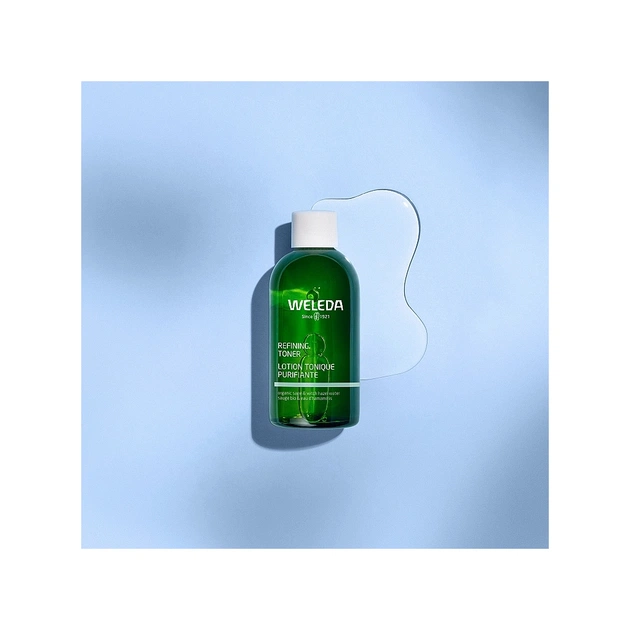 Тонік для обличчя Weleda Refining Toner Зволожуючий Для нормалізації pH та звуження пор з органічним гамамелісом 150 мл (4001638589659) - picture 3