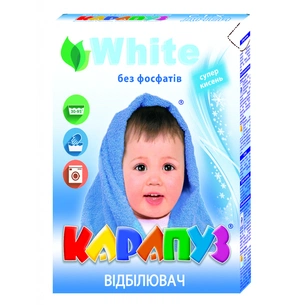 Відбілювач Карапуз кисневий для дитячих речей 500 г (4820049381580) зображення 1