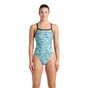 Купальник Arena Escape Swimsuit Challenge Back 007739-580 бірюзовий, чорний 40 (3468337383321) - уменьшенное изображение 1