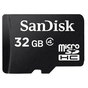 Карта пам'яті SanDisk 32GB microSD class 4 (SDSDQM-032G-B35) - зменшене зображення 1