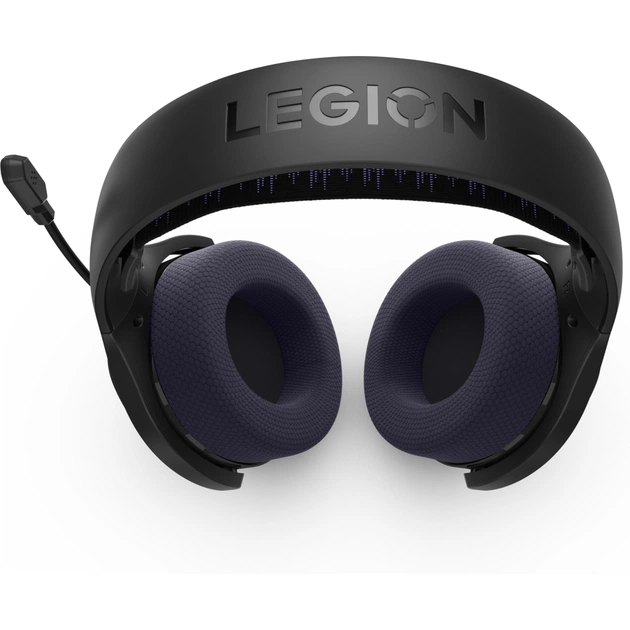 Навушники Lenovo Legion H410 Wireless Gaming Headset Black (GXD1R34013) - зображення 9