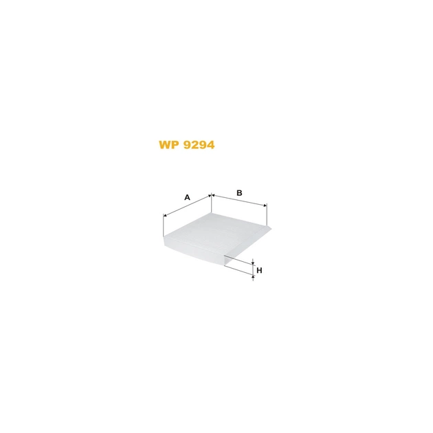 Фільтр салону Wixfiltron WP9294 - зображення 1