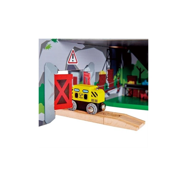 Залізниця Hape Багаторівнева гірська шахта з аксесуарами (E3753) - picture 6