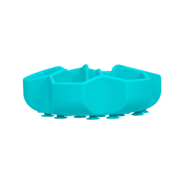 Універсальний посуд для тварин WAUDOG Silicone миска для повільного харчування 750 мл блакитна (23542) - picture 3