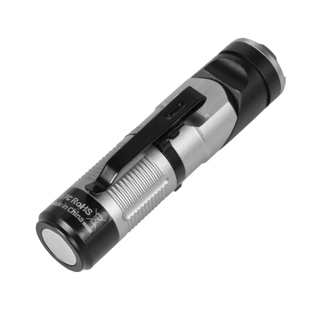 Ліхтар Naturehike з кліпсою CNK2450ZM013, чорно-сірий (6976507668521) - зображення 1