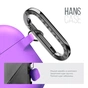 Чехол для наушников Armorstandart Hang Case For Apple AirPods Pro 3 Purple (ARM88281) - уменьшенное изображение 4