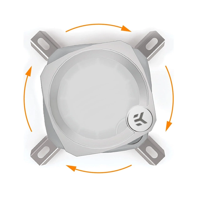Система рідинного охолодження Ekwb EK-Nucleus AIO CR240 Lux D-RGB - White (3831109897843) - picture 2