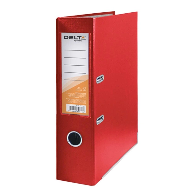 Папка - регистратор Delta by Axent PP 7,5 cм, assembled, red (D1714-06C) - изображение 1