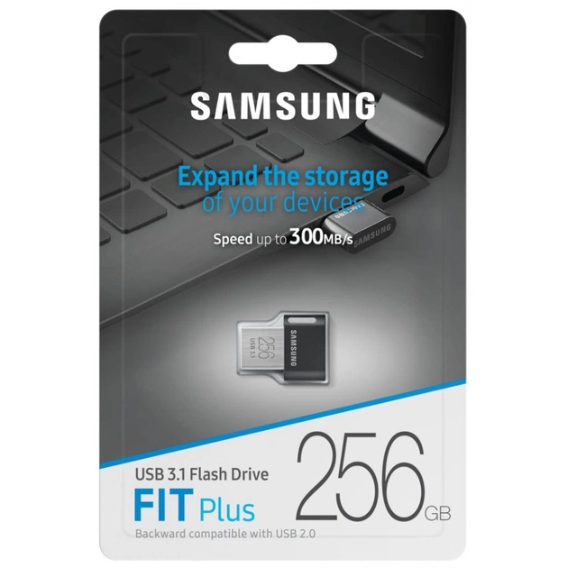USB флеш накопичувач Samsung 256GB FIT PLUS USB 3.1 (MUF-256AB/APC) - picture 7
