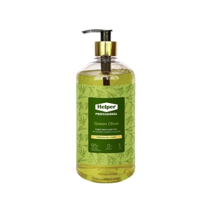 Рідке мило Helper Professional Green Olive 1 л (4820183972965) зображення 1