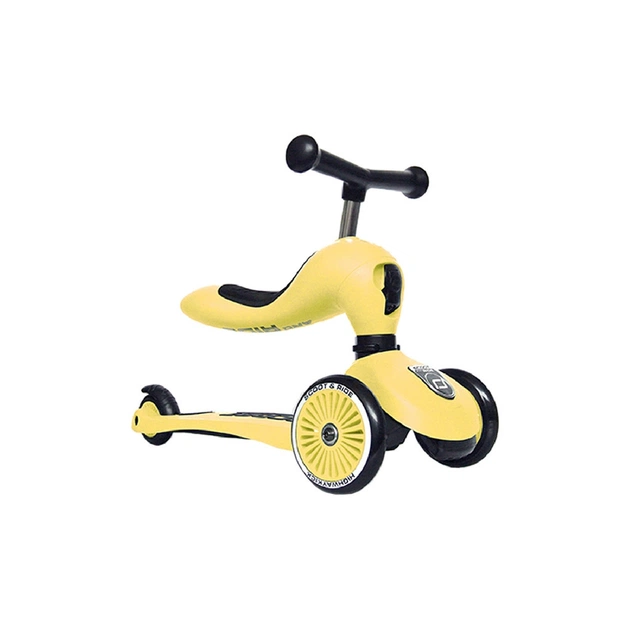 Самокат Scoot&Ride Highwaykick-1 Лимон (SR-160629-LEMON) - зображення 1