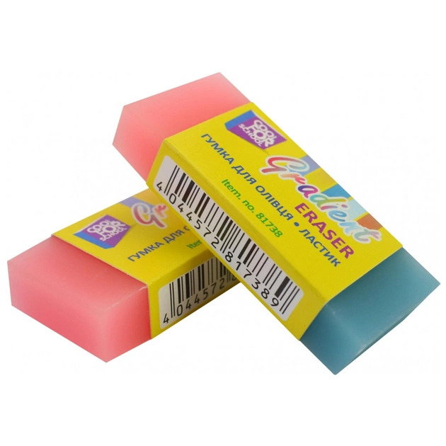 Гумка Cool For School для олівця PVC в індивідуальній упаковці Gradient (CF81738) - picture 1