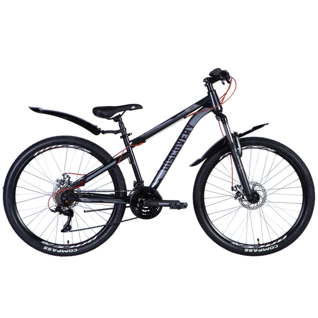 Велосипед Discovery 26" Trek AM DD рама-15" St сірий 2024 (OPS-DIS-26-558) - изображение 1