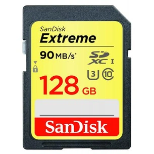 Карта пам'яті Kingston 128GB SDXC class10 UHS-I U3 Extreme (SDSDXNF-128G-GNCIN) зображення 1