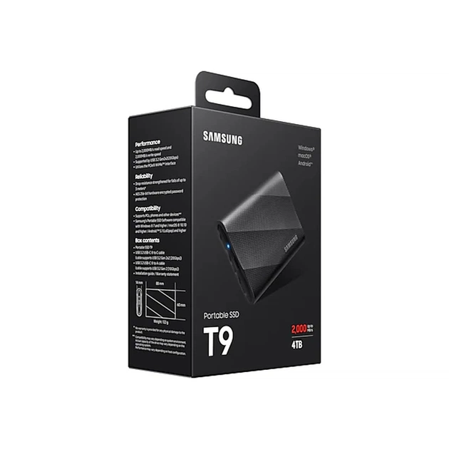 Накопичувач SSD USB 3.2 4TB T9 Samsung (MU-PG4T0B/EU) - picture 10