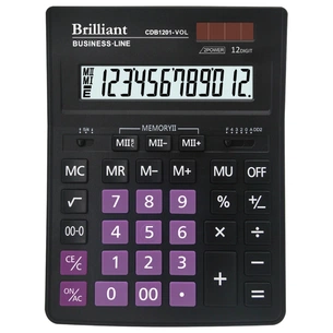 Калькулятор Brilliant CDB1201-VOL зображення 1