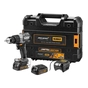 Шуруповерт DeWALT McLaren F1, XR Li-Ion PowerStack 18V GFN блок 2x1.7Ah, 90 Нм, кейс TSTAK (DCD85ME2GT) - зменшене зображення 3